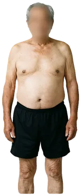 Average sedentary man, 60