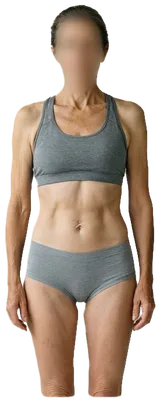 Average physically active woman, 45