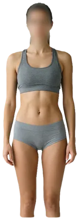 Average physically active woman, 25