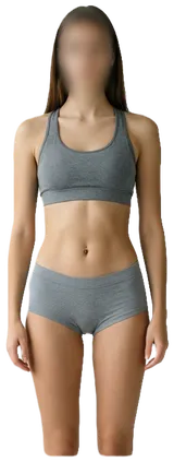 Average physically active woman, 18