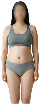 Average sedentary woman, 30