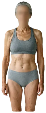 Average physically active woman, 50