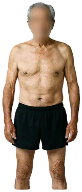 Average physically active man, 65