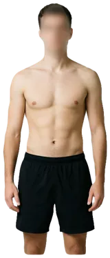 Average physically active man, 25