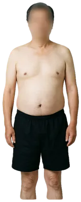 Average sedentary man, 45