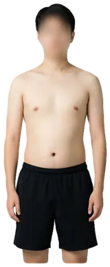 Average sedentary man, 18