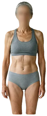 Average physically active woman, 55