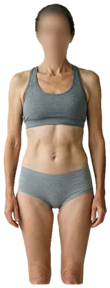 Average physically active woman, 40